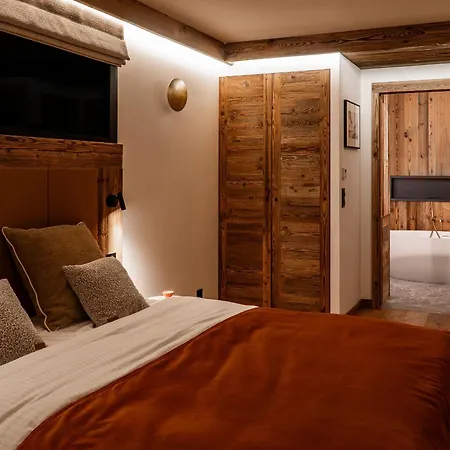 De Luxe à Avec Spa, Accès Direct Aux Pistes - Fr-1-755-23 Chalet *