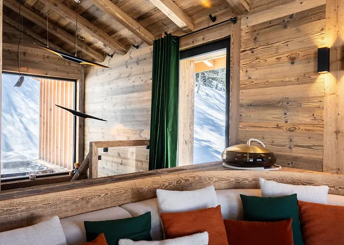 De Luxe A Avec Spa, Acces Direct Aux Pistes - Fr-1-755-23 シャレー